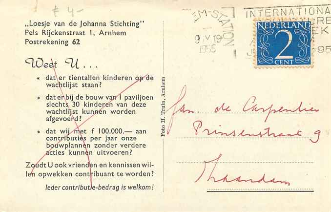 Arnhem Loesje van de Johanna Stichting