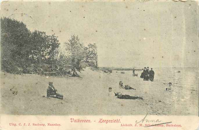 Nederland Valkeveen Zeegezicht