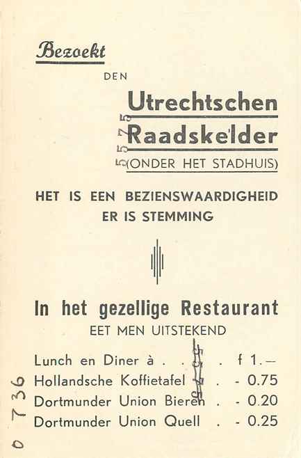 Utrecht Raadskelder