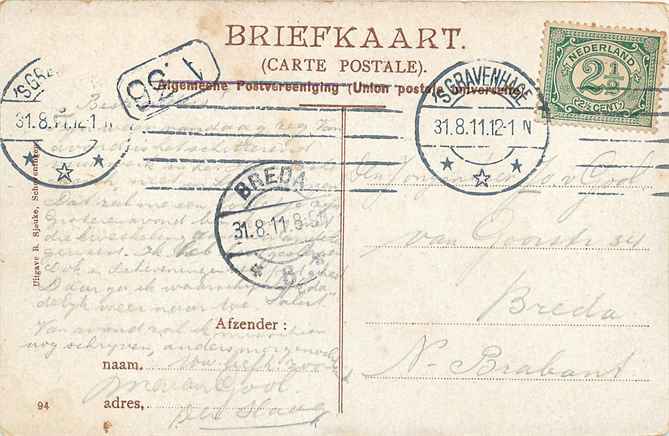 Scheveningen Koningin Wilhelmina Wandelhoofd