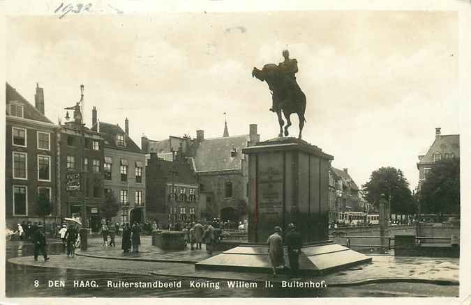 Den Haag Ruiterstandbeeld Koning Willem II