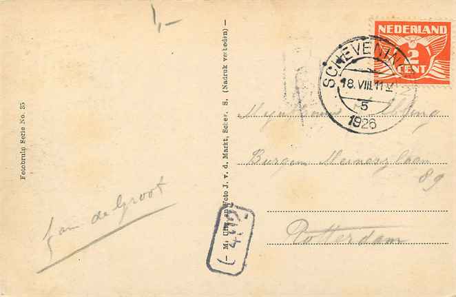 Scheveningen Komen en gaan