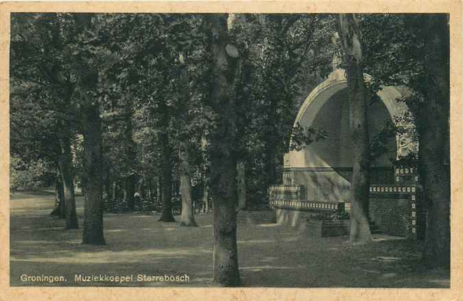 Groningen Muziekkoepel Sterrebosch