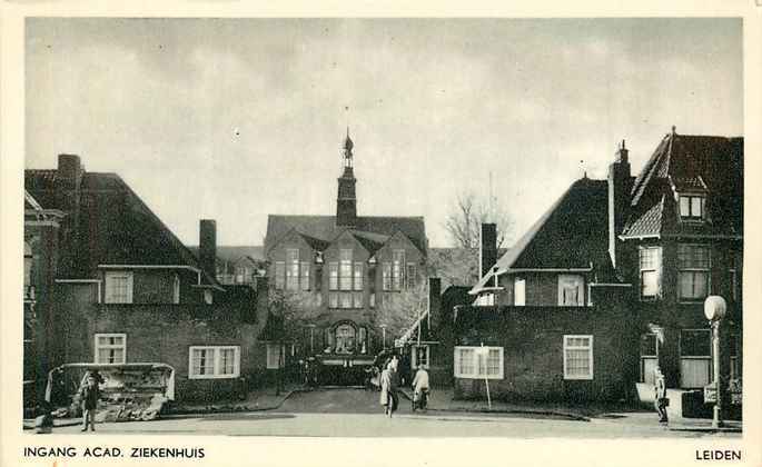 Leiden Ingang Acad Ziekenhuis