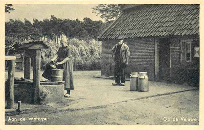 Veluwe Aan de waterput