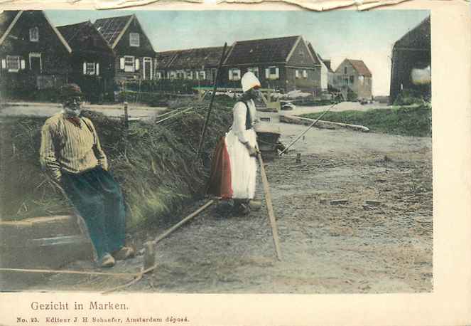 Marken Gezicht in