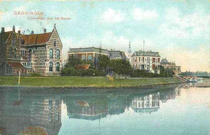 Groningen Zuidersingel over het Kanaal