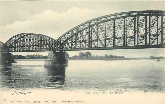 Nijmegen Spoorbrug over de Waal