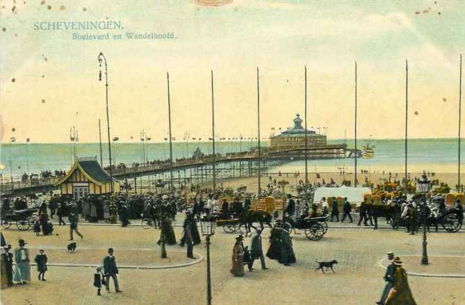 Scheveningen Boulevard en Wandelhoofd