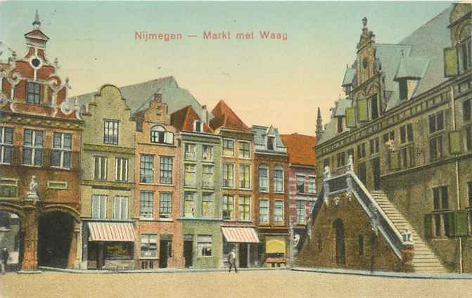 Nijmegen Markt met Waag