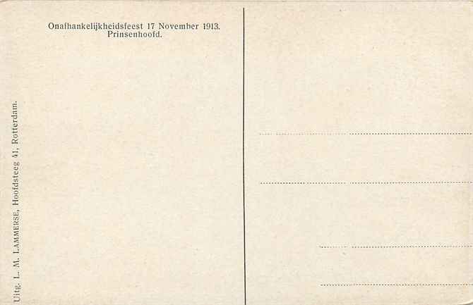 Onafhankelijkheidsfeest 1913