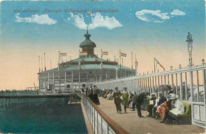 Scheveningen Wandelhoofd Koningin Wilhelmina