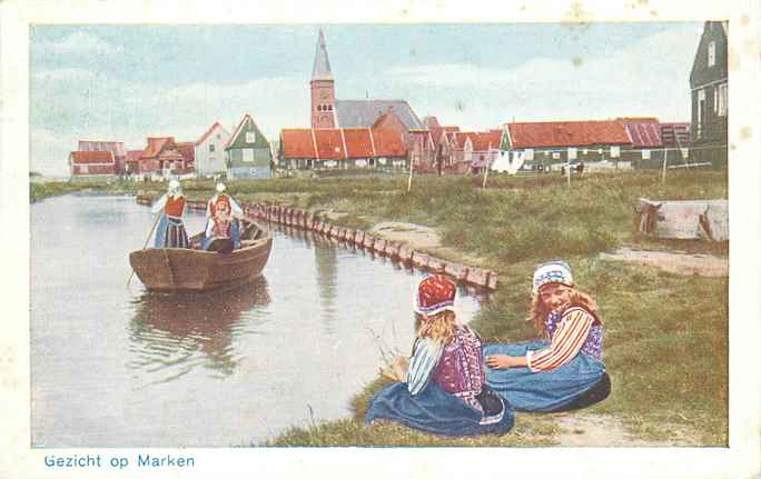 Marken Gezicht op