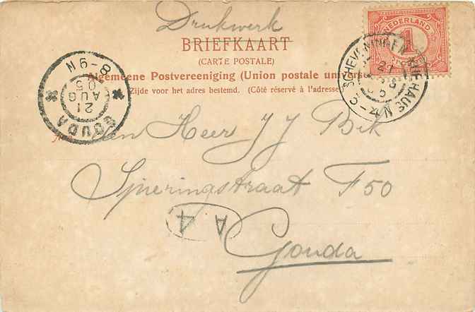 Scheveningen Gezicht op het Palace Hotel