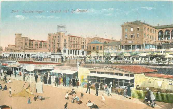 Scheveningen Strand met boulevard