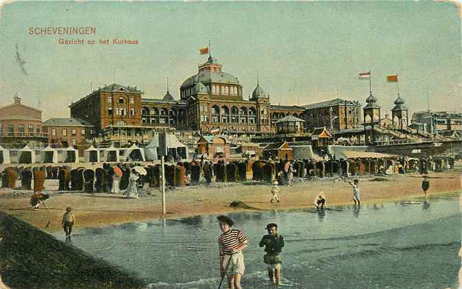 Scheveningen Gezicht op het Kurhaus
