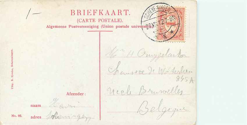 Scheveningen Na de afslag