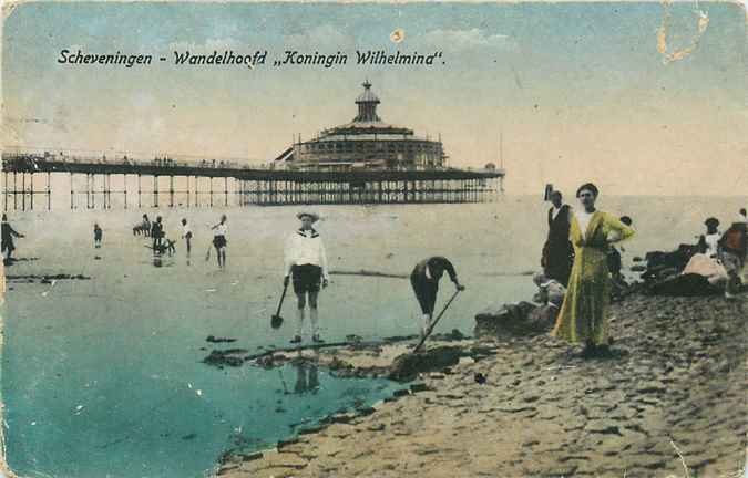 Scheveningen Wandelhoofd Koningin Wilhelmina