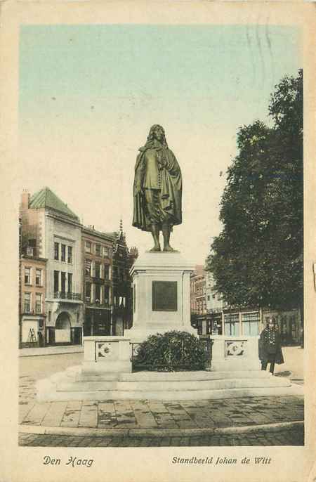 Den Haag Standbeeld Johan de Witt