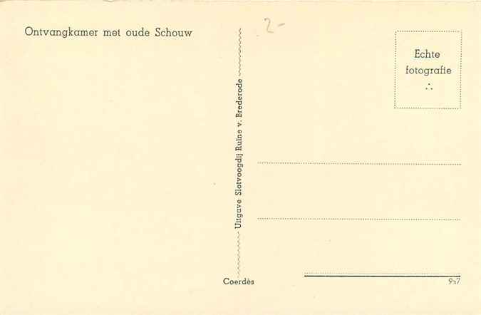Nederland Ontvangkamer met oude Schouw