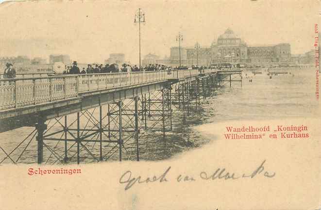 Scheveningen Wandelhoofd Koningin Wilhelmina