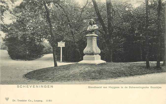 Scheveningen Standbeeld van Huygens