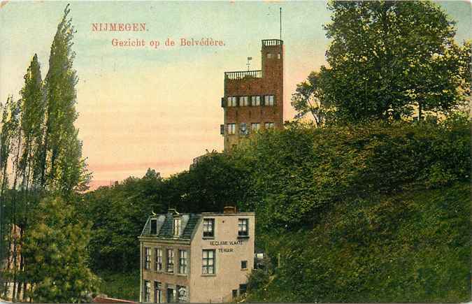 Nijmegen Gezicht op de Belvedere