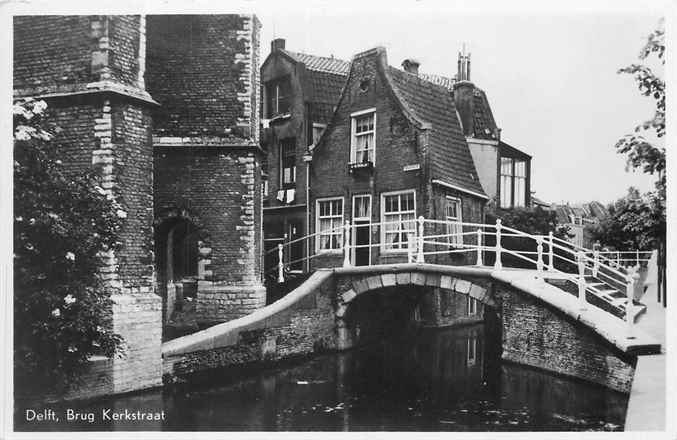 Delft Brug Kerkstraat