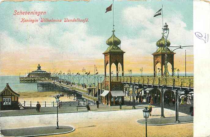 Scheveningen Koningin Wilhelmina Wandelhoofd