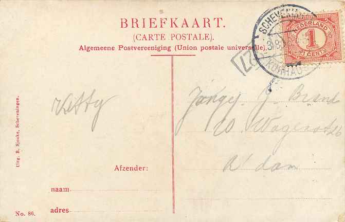 Scheveningen Na de afslag