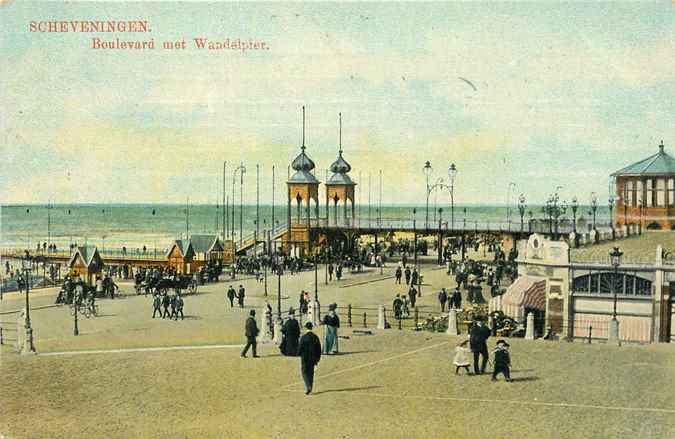 Scheveningen Boulevard met Wandelpier