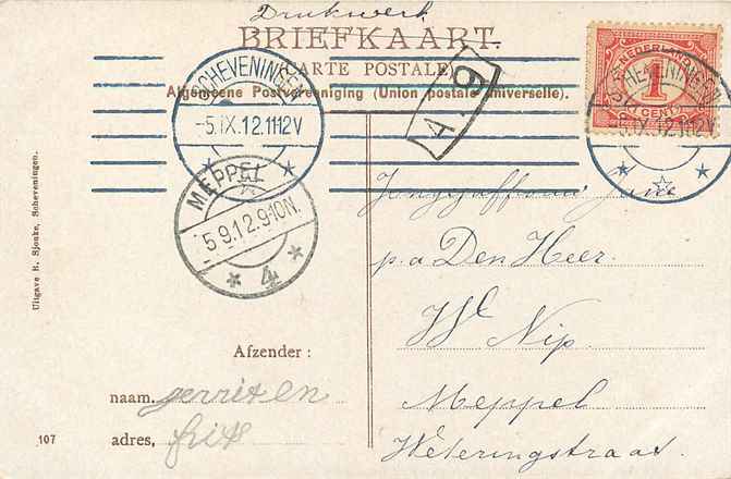 Scheveningen Boulevard met Wandelpier