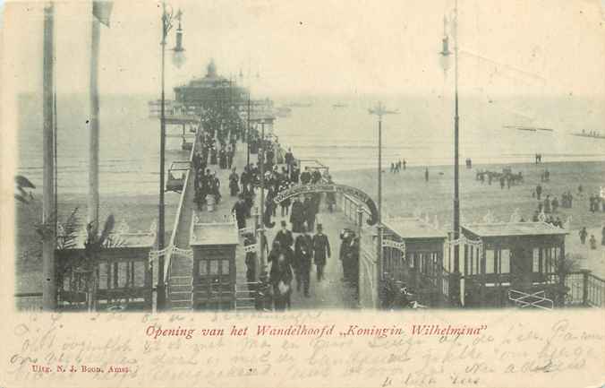 Scheveningen Wandelhoofd Koningin Wilhelmina