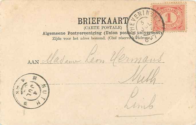 Scheveningen Koningin Wilhelmina Wandelhoofd