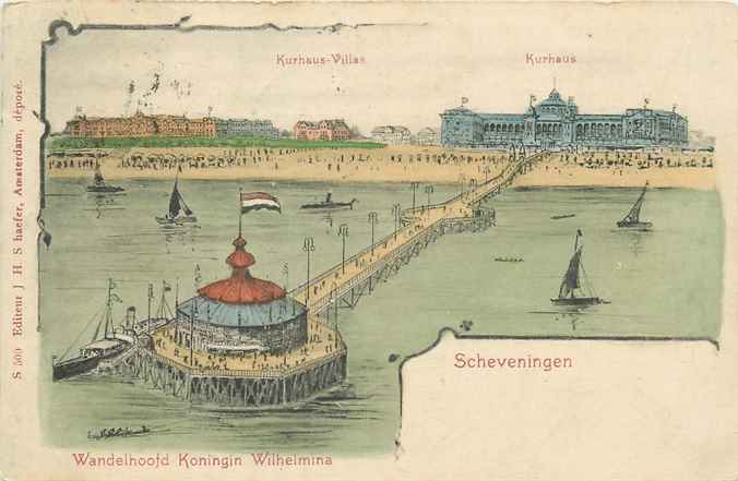 Scheveningen Wandelhoofd Koningin Wilhelmina
