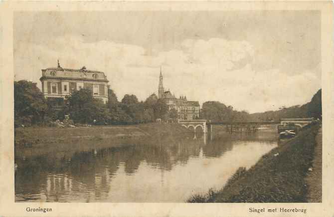 Groningen Singel met Heerebrug