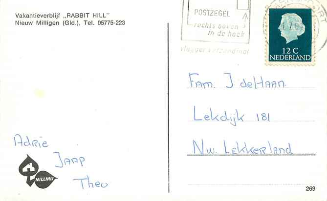 Nederland Vakantieverblijf Rabbit Hill