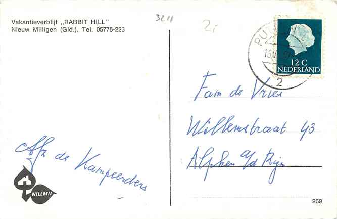 Nederland Vakantieverblijf Rabbit Hill