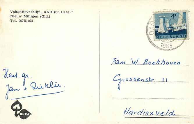 Nederland Vakantieverblijf Rabbit Hill