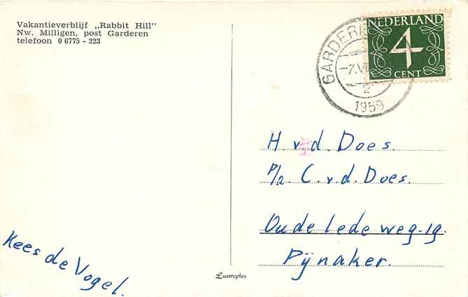 Nederland Vakantieverblijf Rabbit Hill