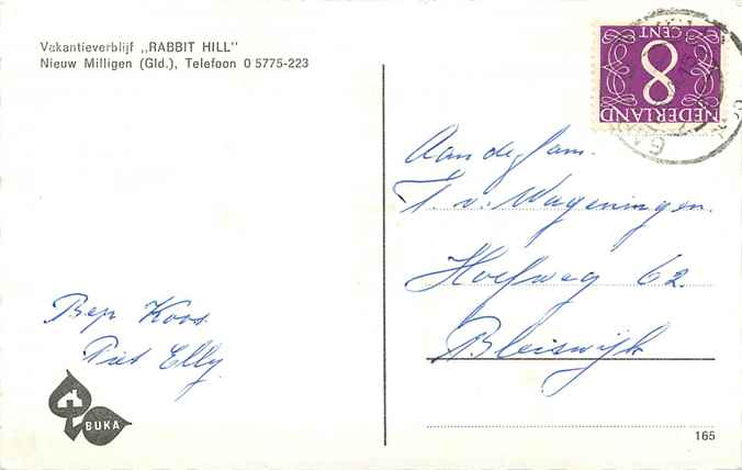 Nederland Vakantieverblijf Rabbit Hill