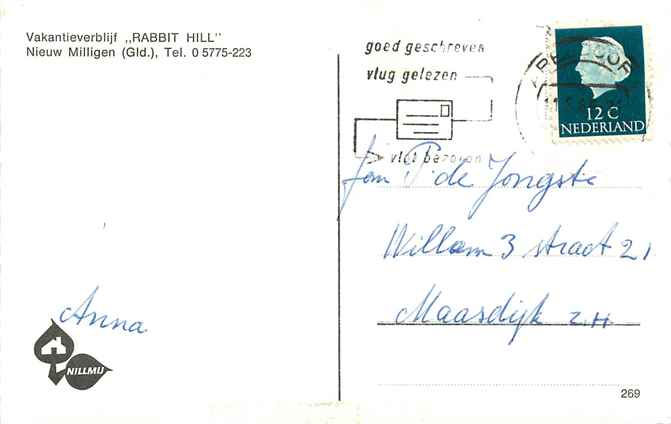 Nederland Vakantieverblijf Rabbit Hill