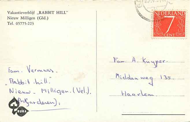 Nederland Vakantieverblijf Rabbit Hill