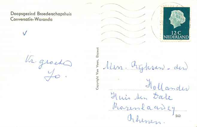 Nederland Doopsgezind Broederschapshuis