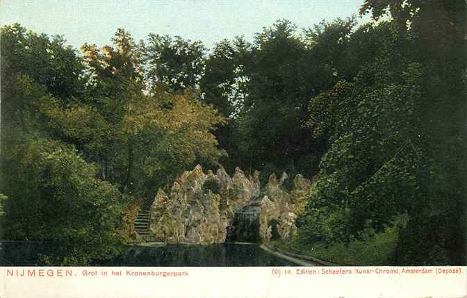 Nijmegen Grot in het Kronenburgerpark