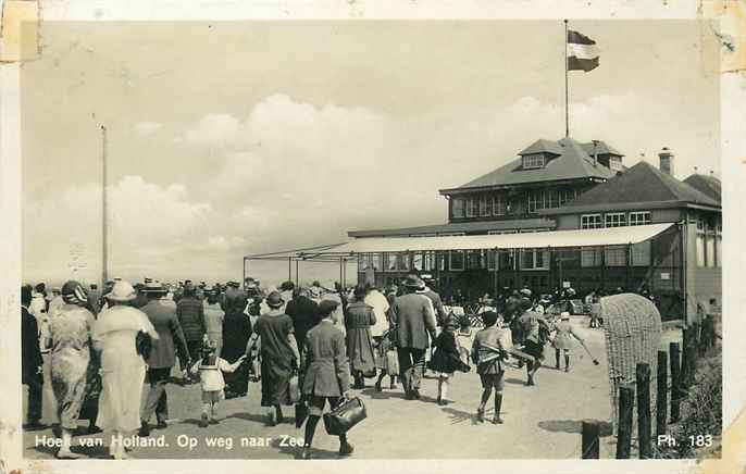 Hoek van Holland Op weg naar Zee