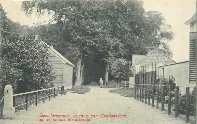 Beetsterzwaag Ingang van Lyndenbosch