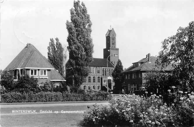 Winterswijk Gezicht op Gemeentehuis