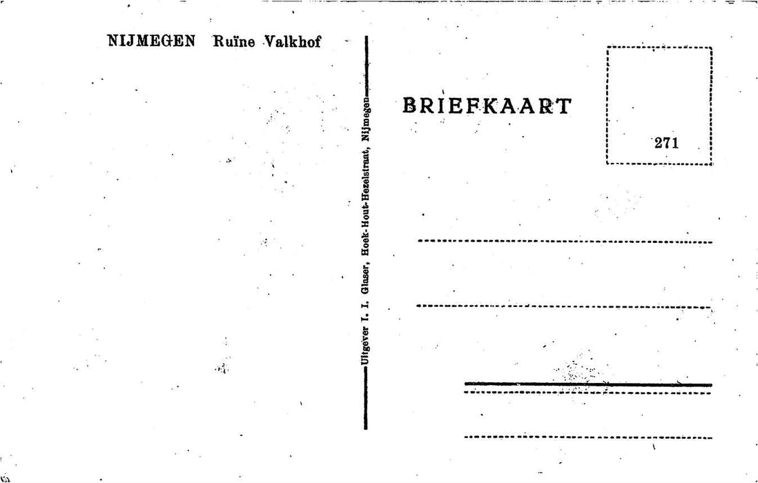 Nijmegen Ruine Valkhof