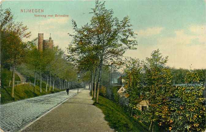 Nijmegen Voerweg met Belvedere